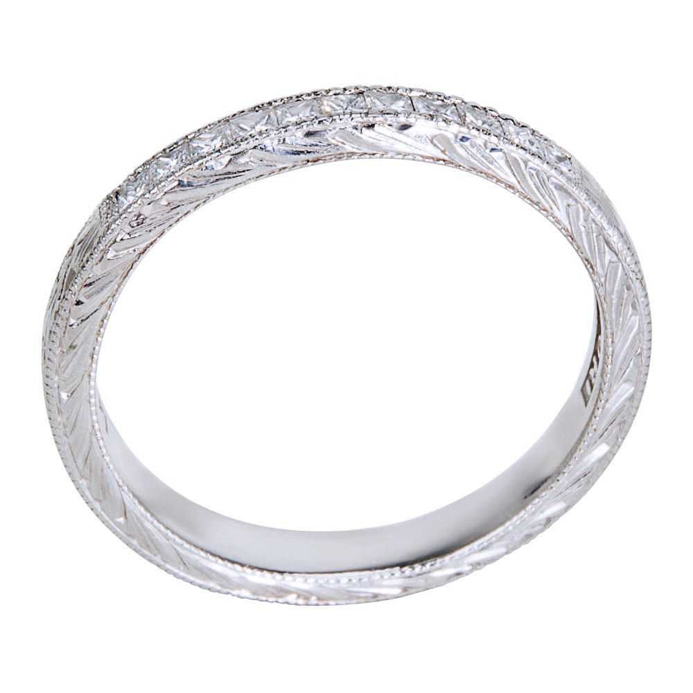 Tiffany & Co. Tacori Diamond Wedding Band Ring in… - image 2