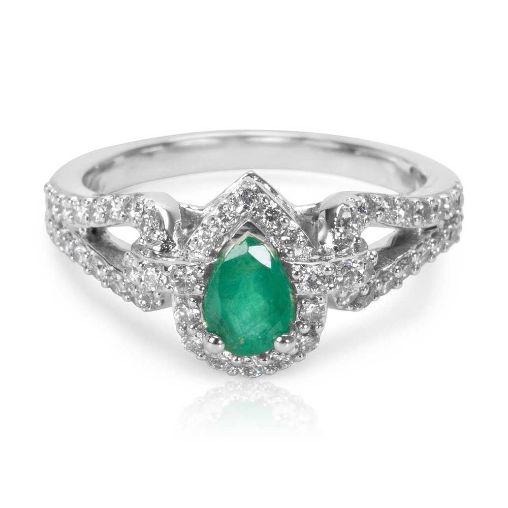 Tiffany & Co. BRAND NEW Halo Diamond Pear Shaped … - image 1
