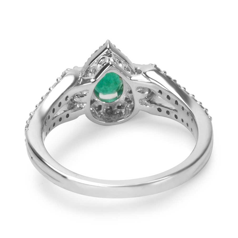 Tiffany & Co. BRAND NEW Halo Diamond Pear Shaped … - image 4
