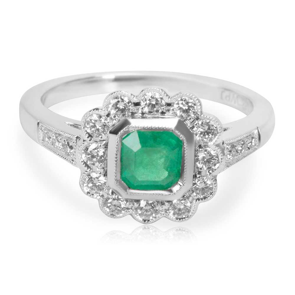 Tiffany & Co. BRAND NEW Emerald & Diamond Fashion… - image 1