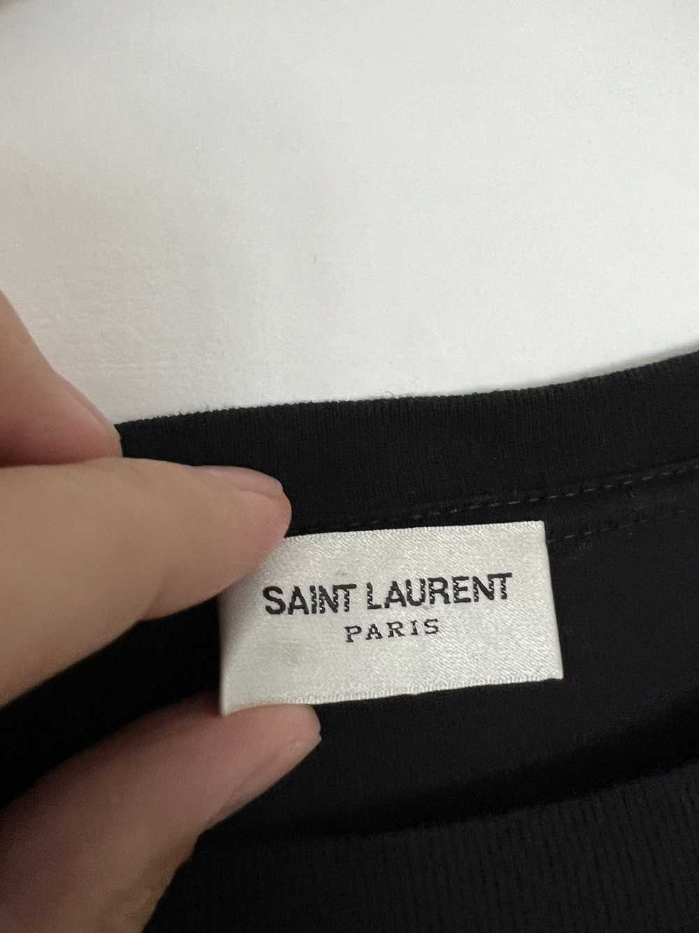 Saint Laurent Paris Bird logo T - image 5