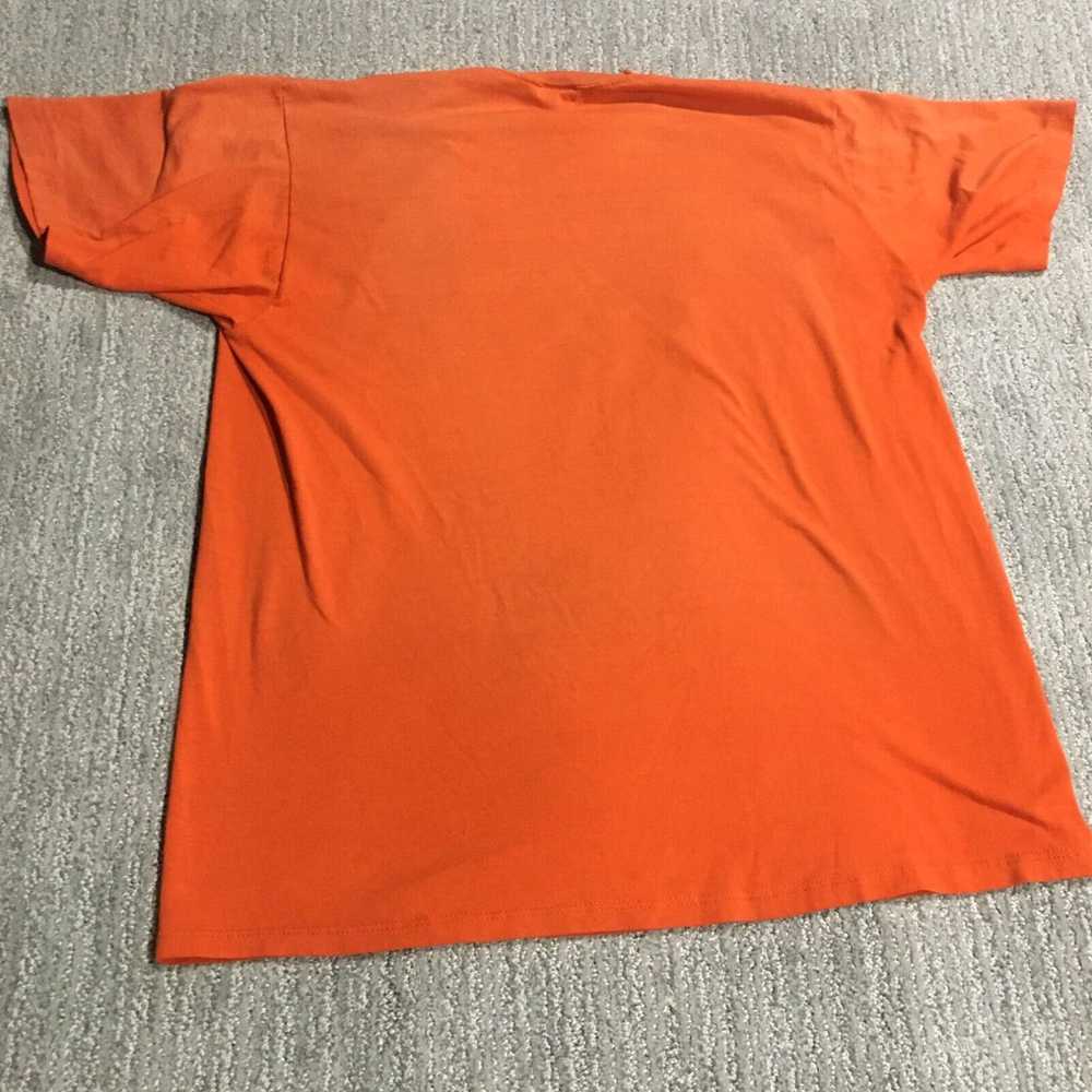 Jerzees VINTAGE Jerzees T Shirt Mens Large Orange… - image 2