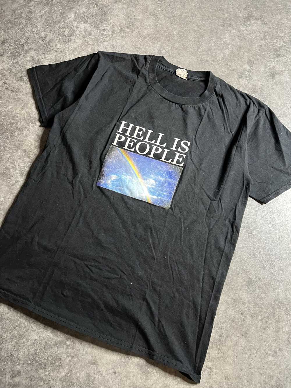 UNIF vintage t shirt Hell is people - image 2