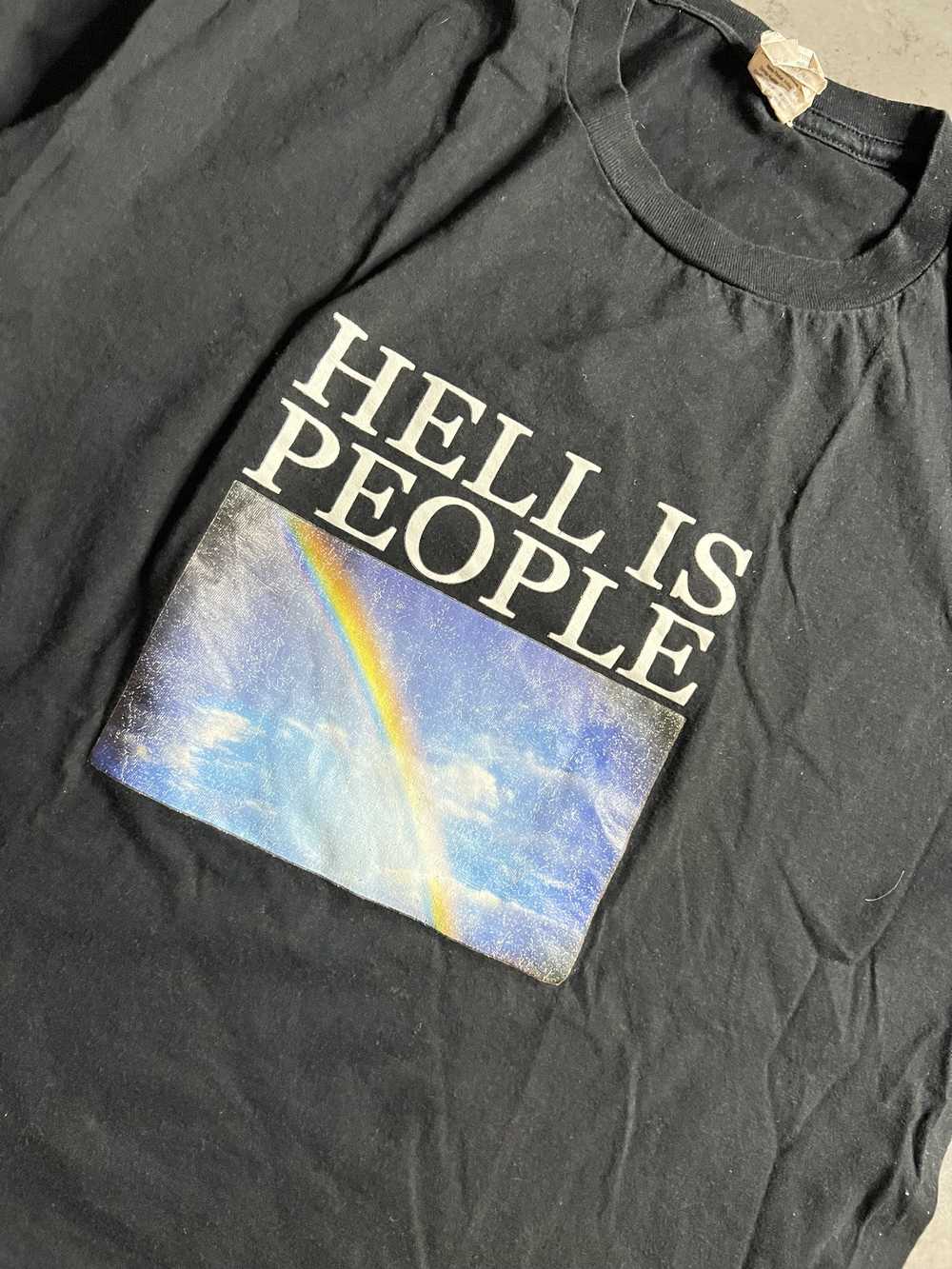 UNIF vintage t shirt Hell is people - image 6