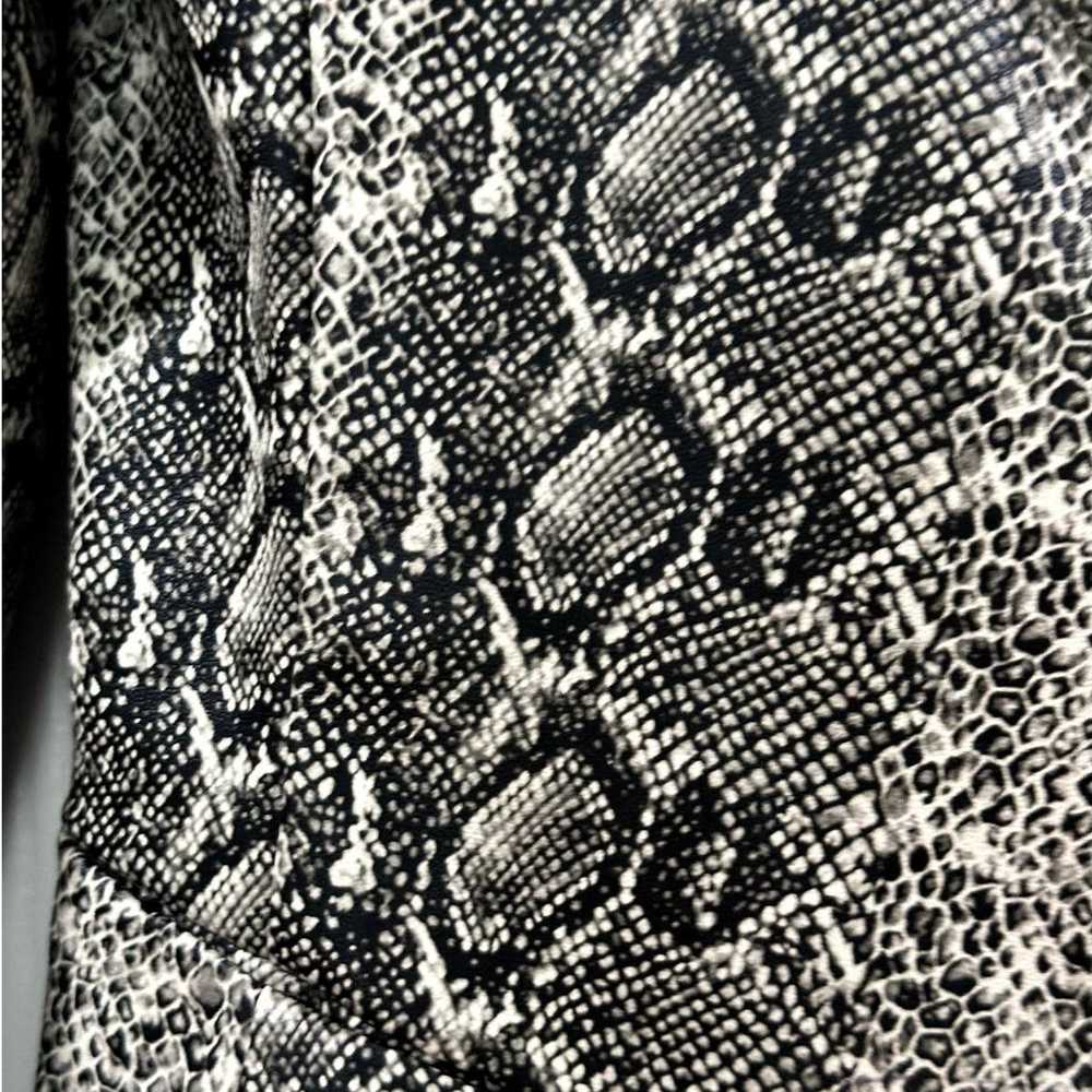 Other Garcia Women's Faux Snake Skin Jacket, Size… - image 4