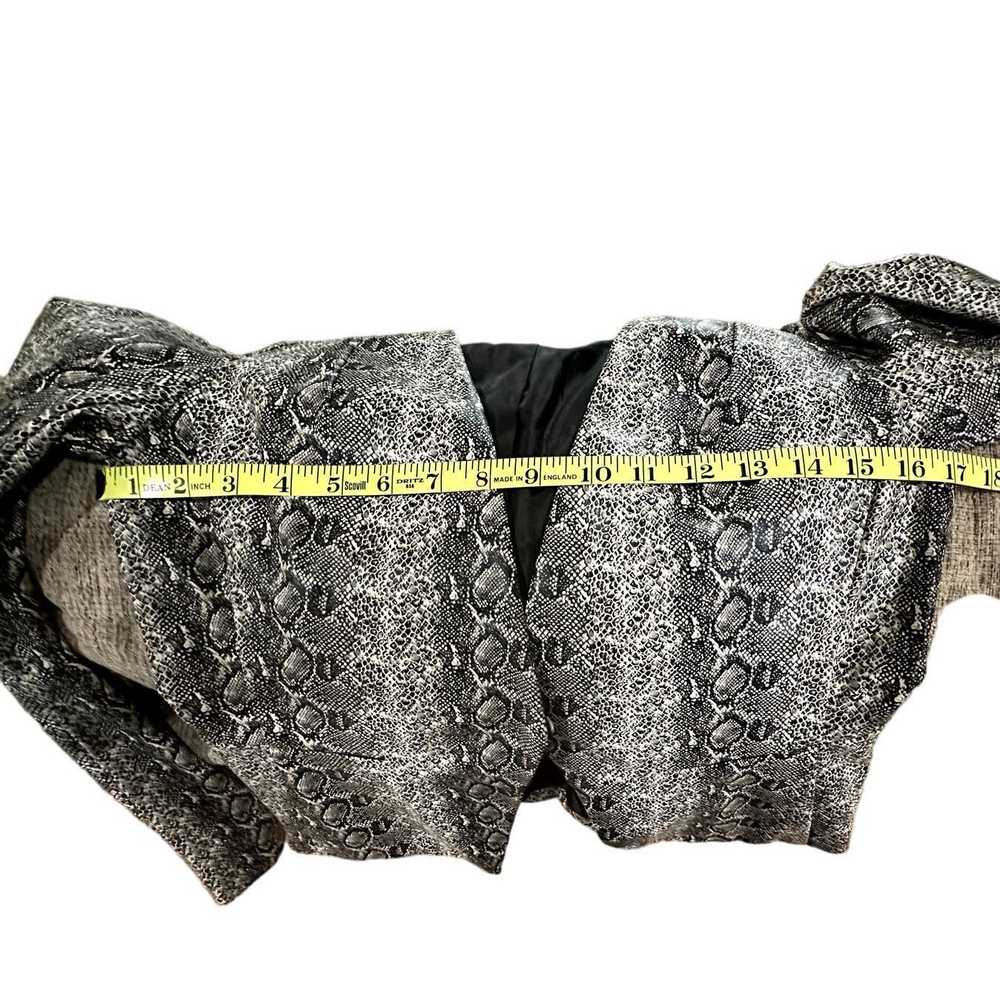 Other Garcia Women's Faux Snake Skin Jacket, Size… - image 8