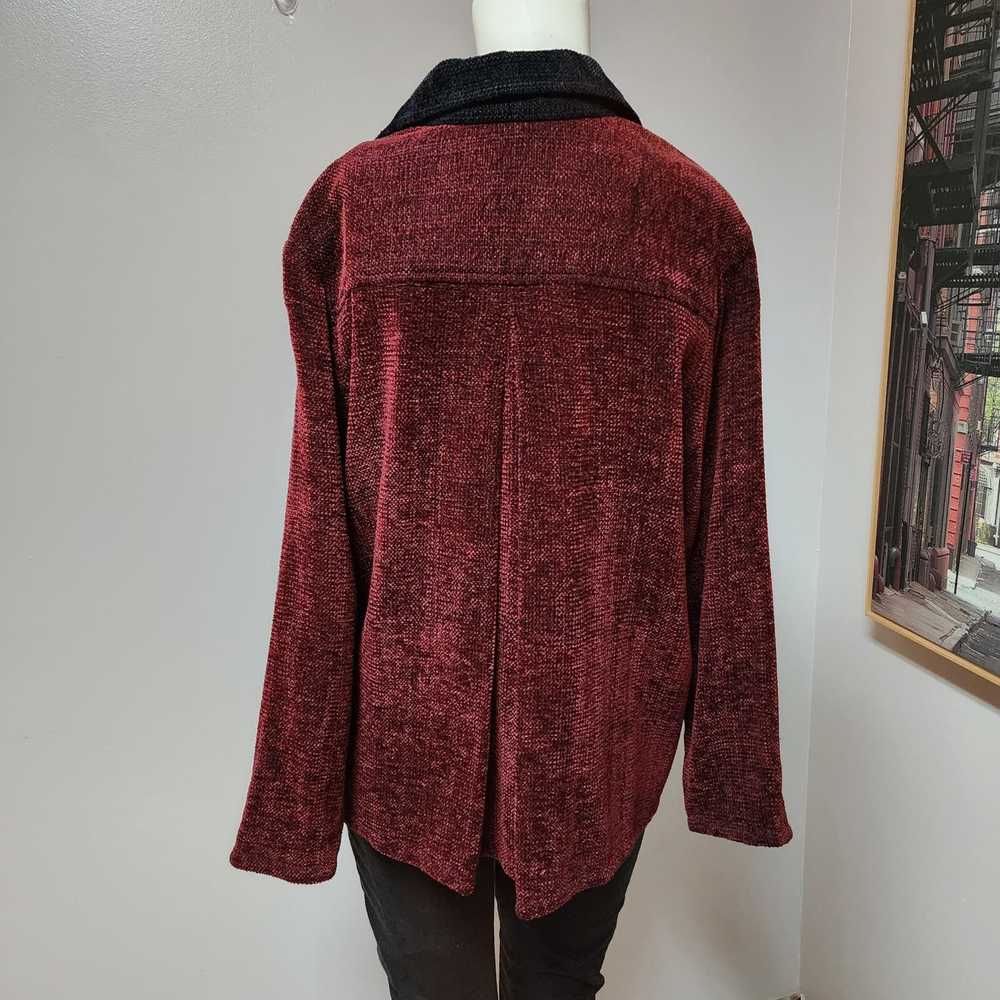 Handmade Handwoven Jacket size Large Dahlia Popov… - image 4