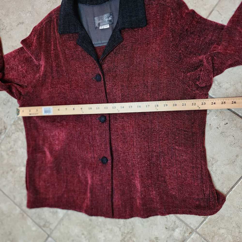 Handmade Handwoven Jacket size Large Dahlia Popov… - image 8