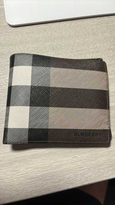 Burberry Check Leather Wallet - image 1