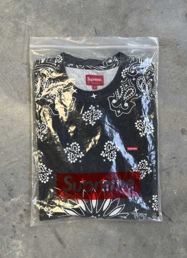 Streetwear × Supreme Supreme black bandana small b