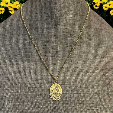 Other St. Anthony Pray For Us pendant necklace - image 1