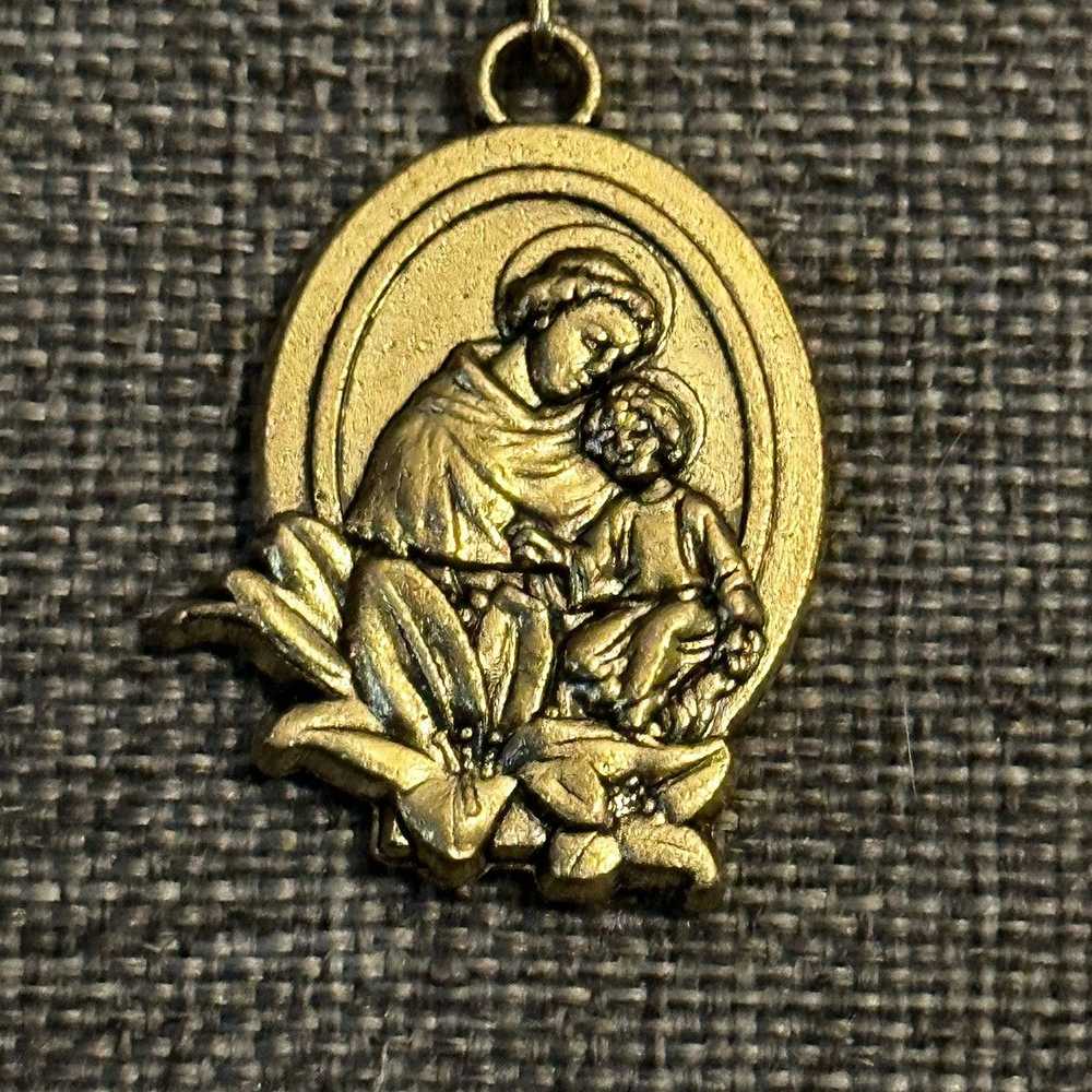 Other St. Anthony Pray For Us pendant necklace - image 2