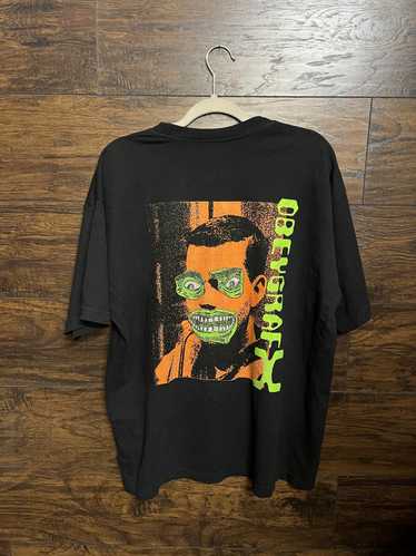 Designer Obey Grafx Heavy T-shirt Obey Tag - Engli