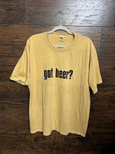 Crazy Shirts got beer? - Beer Dyed T-shirt - Craz… - image 1