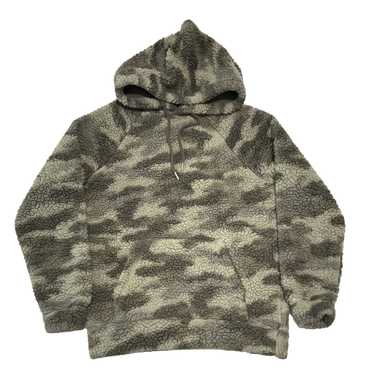 Streetwear Camo Fleece Hoodie - image 1