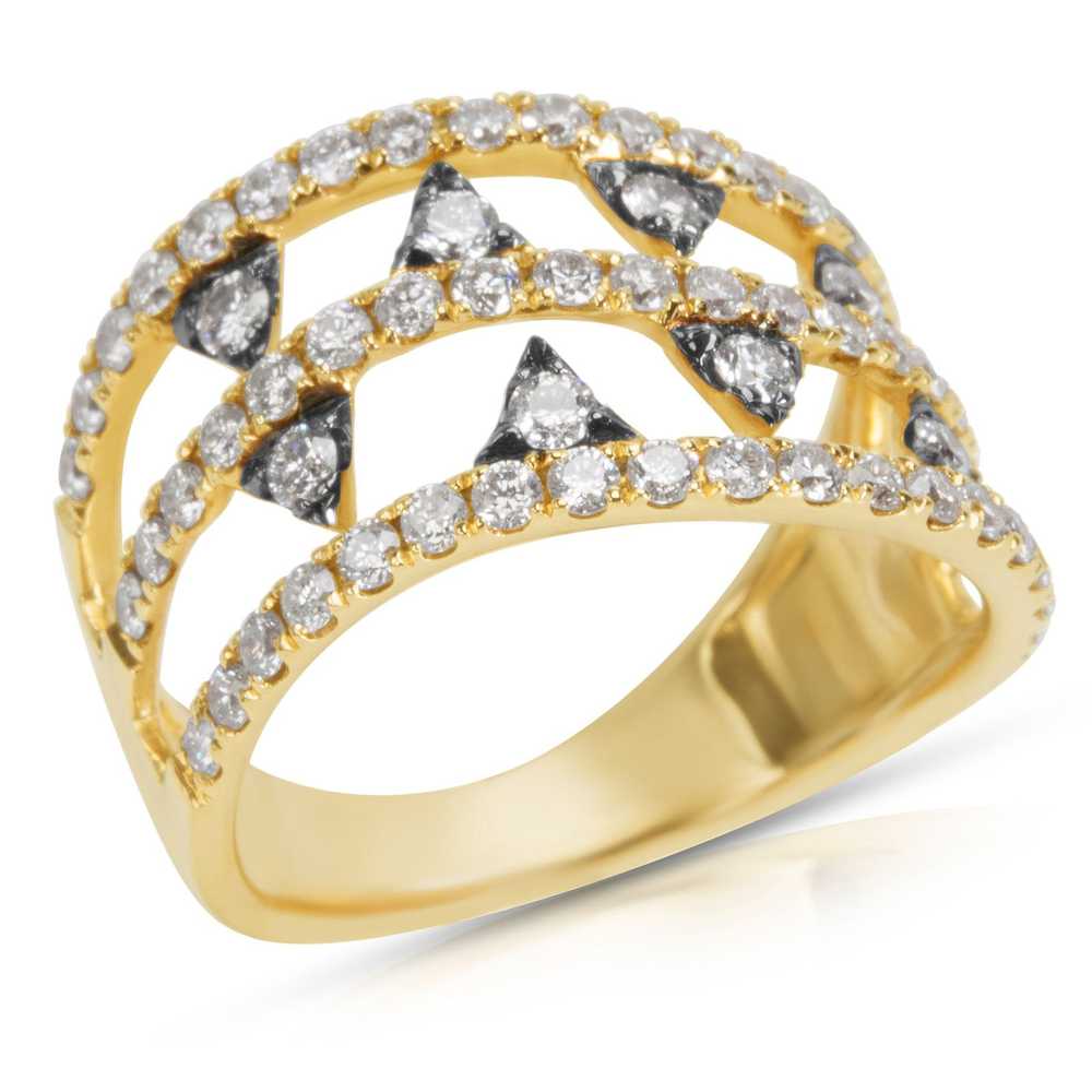 Tiffany & Co. BRAND NEW Diamond and Rhodium Ring … - image 5