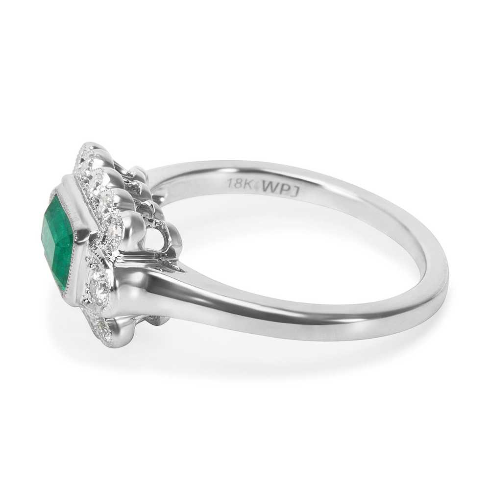 Tiffany & Co. BRAND NEW Diamond and Emerald Cente… - image 2