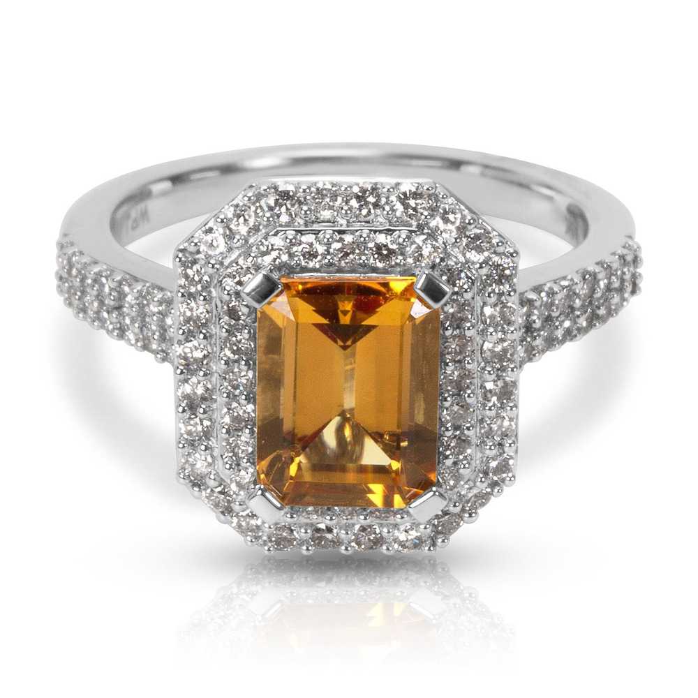 Tiffany & Co. BRAND NEW Citrine Octagon Ring in 1… - image 1