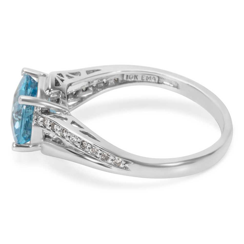 Tiffany & Co. BRAND NEW Blue Topaz & Diamond Fash… - image 2