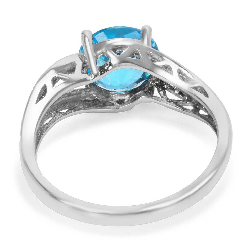 Tiffany & Co. BRAND NEW Blue Topaz & Diamond Fash… - image 4