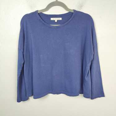 Other Xirena T-Shirt Womens XS Purple Boxy Fit 10… - image 1