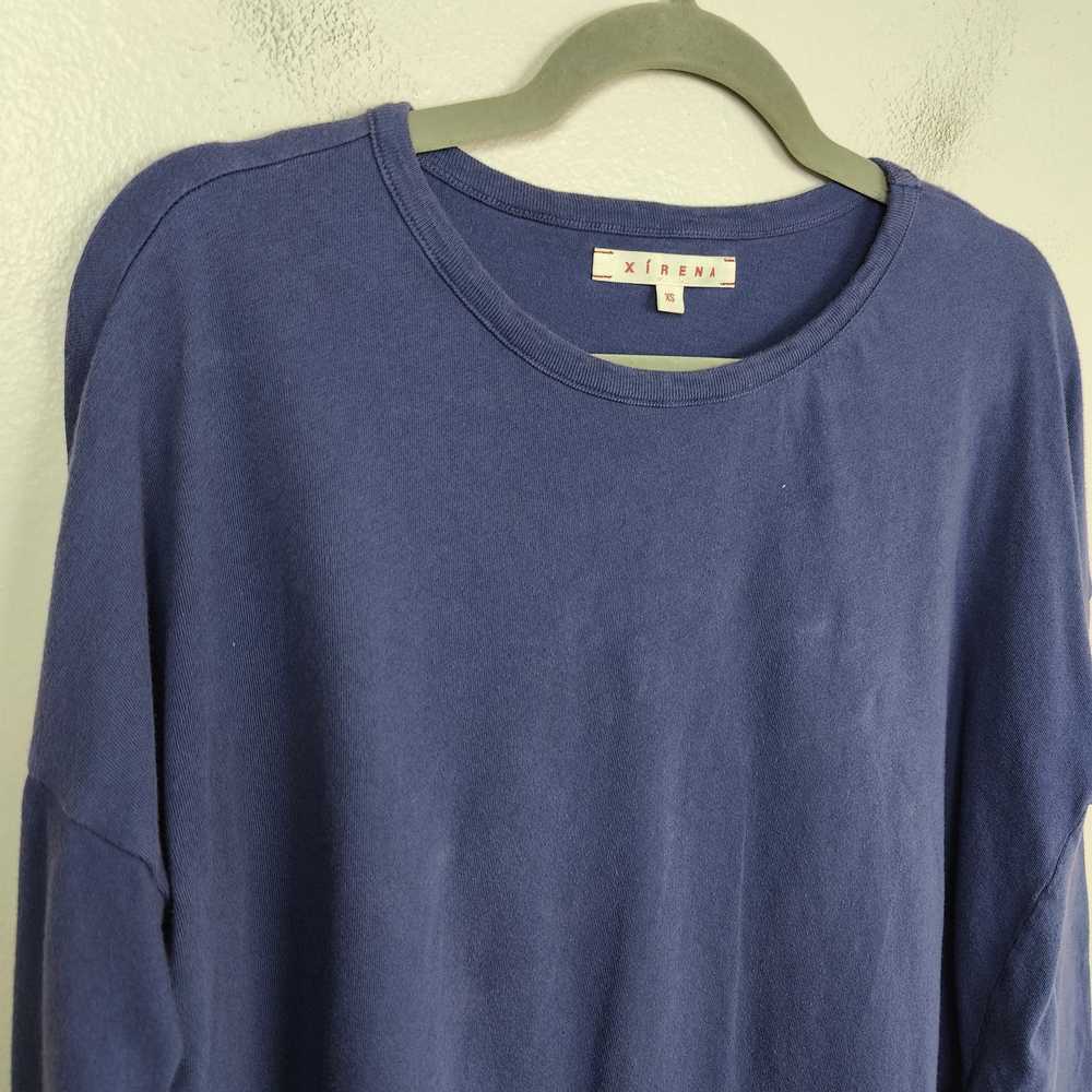 Other Xirena T-Shirt Womens XS Purple Boxy Fit 10… - image 2