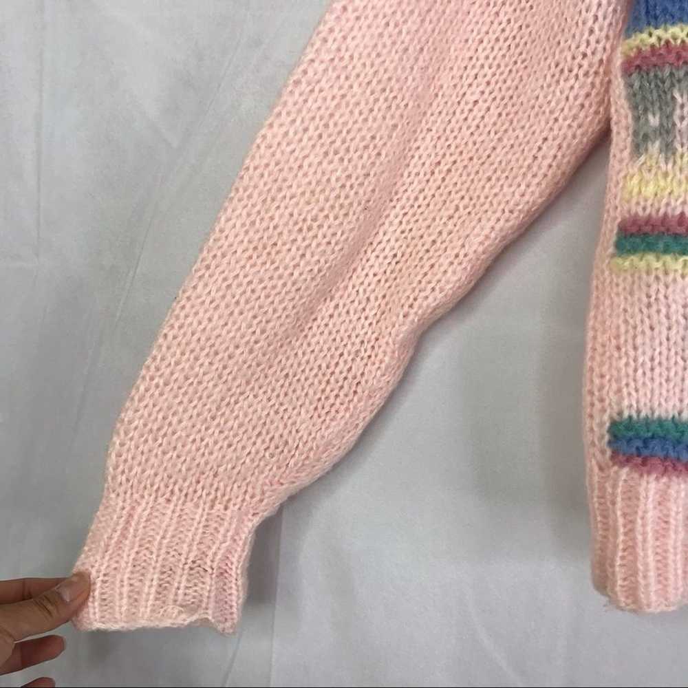 VTG Lady Van Heusen fairy Kai hand knitted stripe… - image 3