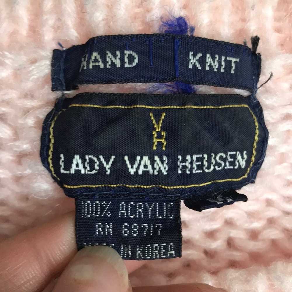 VTG Lady Van Heusen fairy Kai hand knitted stripe… - image 4