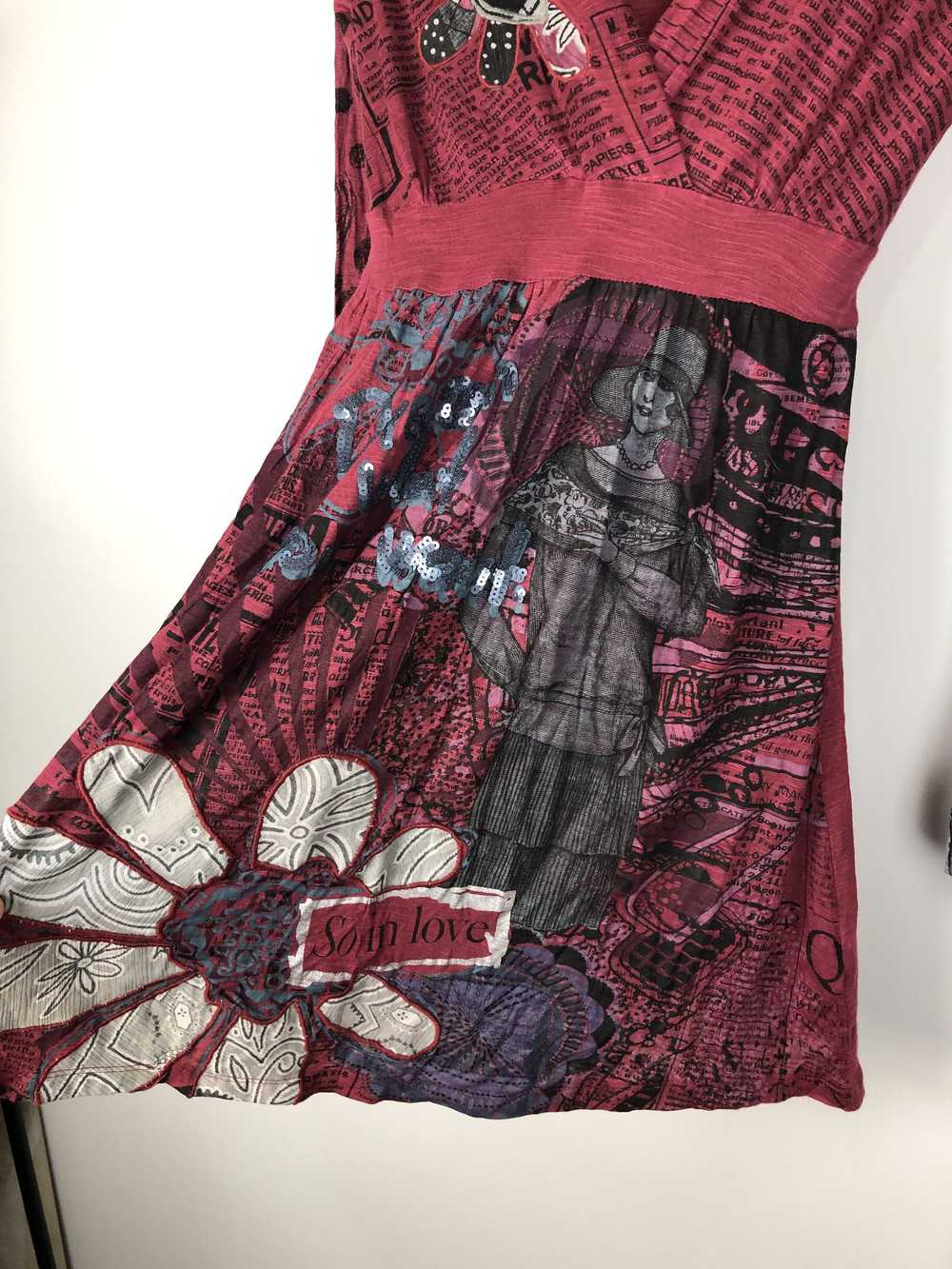 Designer × Desigual Desigual Dress Floral Geometr… - image 4