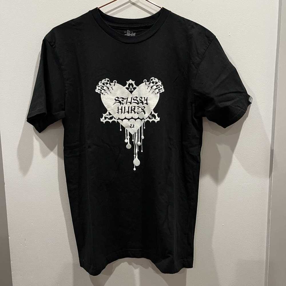 Stussy × Vintage Vintage Stussy Hurts T Shirt (un… - image 12