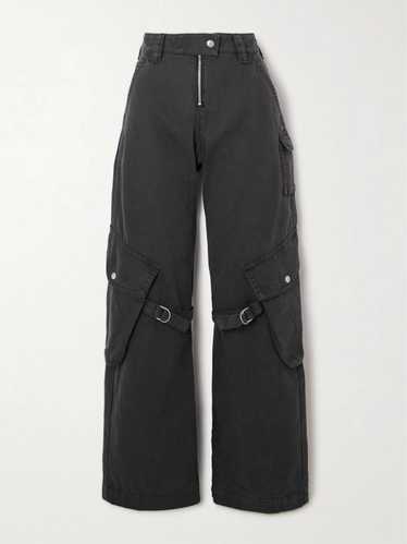 Acne Studios Potina Wide-Fit Washed Washed Black C