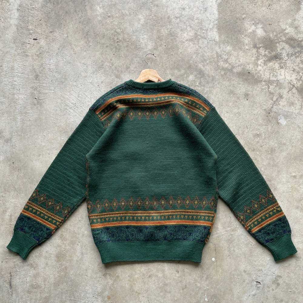 Aran Isles Knitwear × Coloured Cable Knit Sweater… - image 10