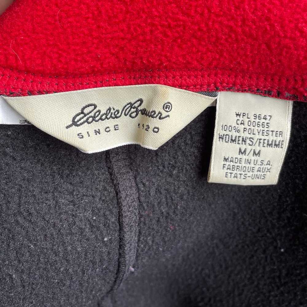 Vintage 90s Eddie Bauer fleece zip-up jacket - image 8