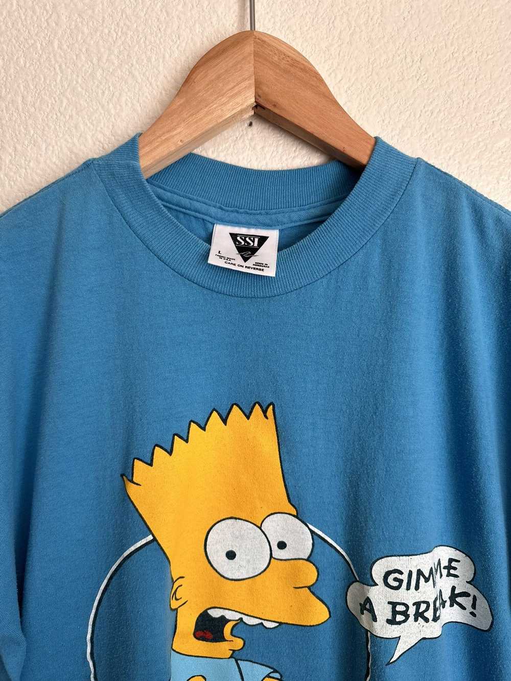 The Simpsons × Vintage Vintage 1990 single stitch… - image 5