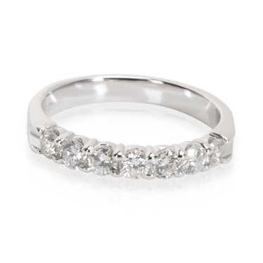 Tiffany & Co. 7 Stone Diamond Wedding Band in 14K… - image 1