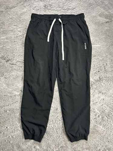 Reebok × Vintage Reebok black track pants nylon pa