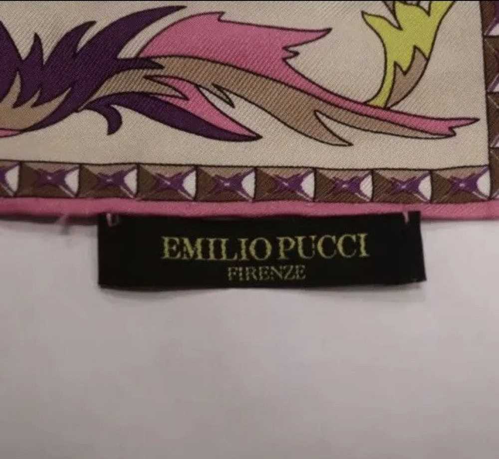 Emilio Pucci EMILIO PUCCI mid century SILK SCARF - image 3