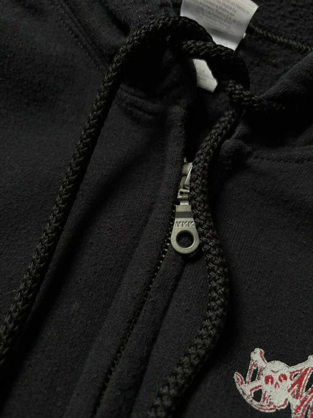 Streetwear × Vintage Motley Crue zip hoodie vinta… - image 8