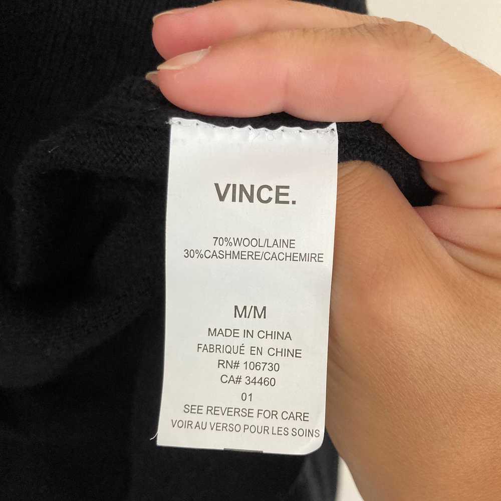 Vince Vince Black Wool Cashmere Sleeveless Cardig… - image 6