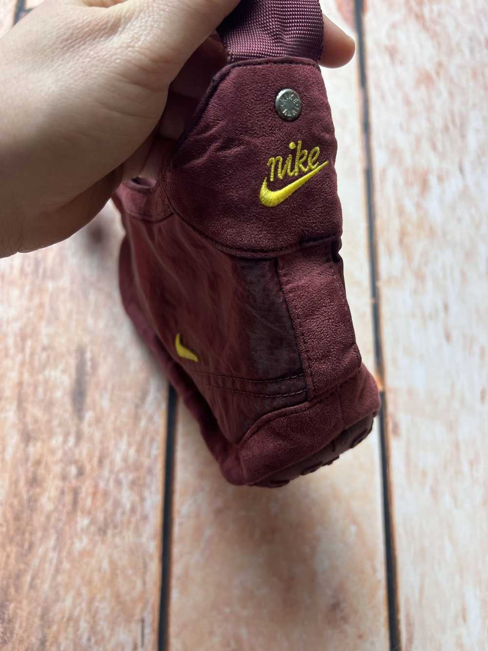 Nike × Streetwear Nike Vintage Handbag Suede Swoo… - image 8