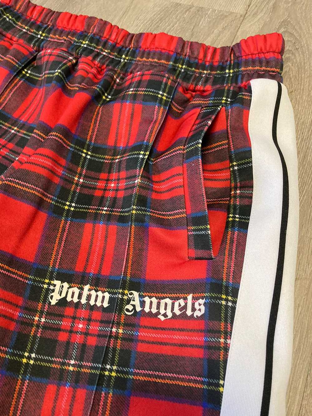 Palm Angels Palm Angels Track Pants Red Plaid Siz… - image 2