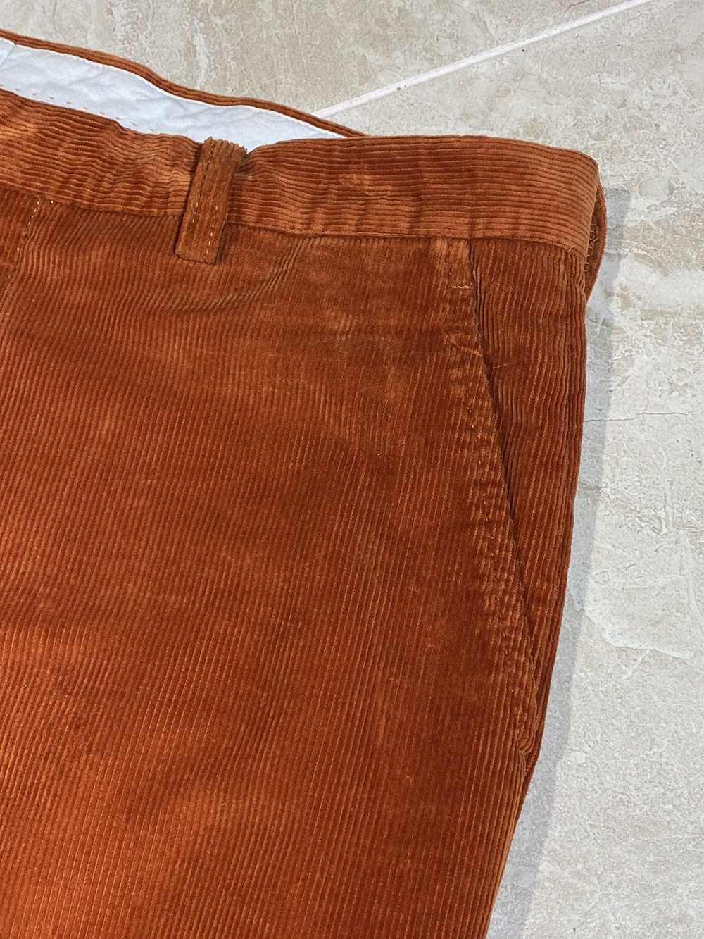 Etro Etro Men’s Cotton Corduroy Pants Orange Size… - image 11