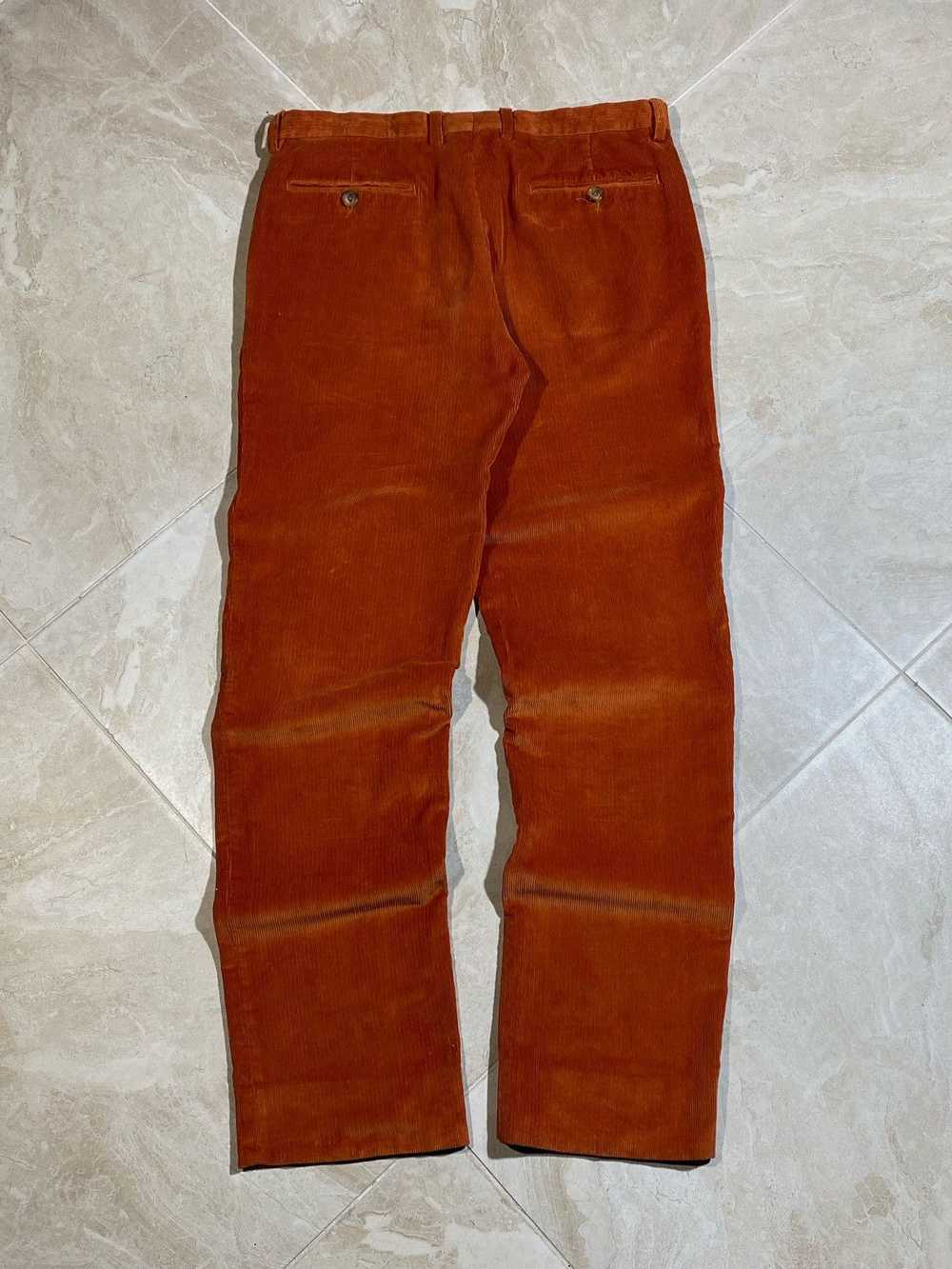 Etro Etro Men’s Cotton Corduroy Pants Orange Size… - image 12
