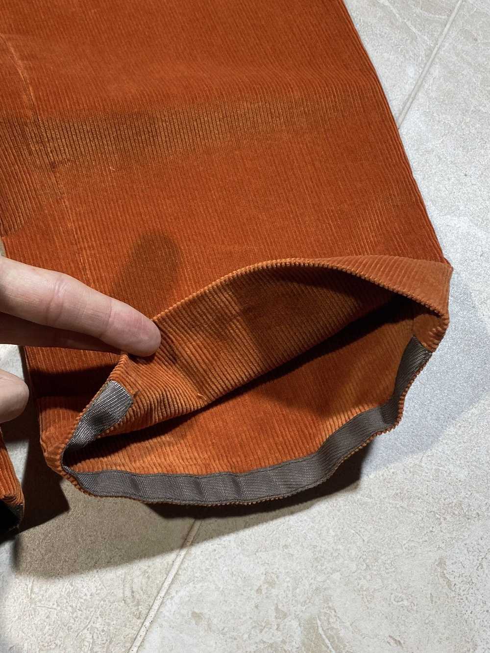 Etro Etro Men’s Cotton Corduroy Pants Orange Size… - image 7
