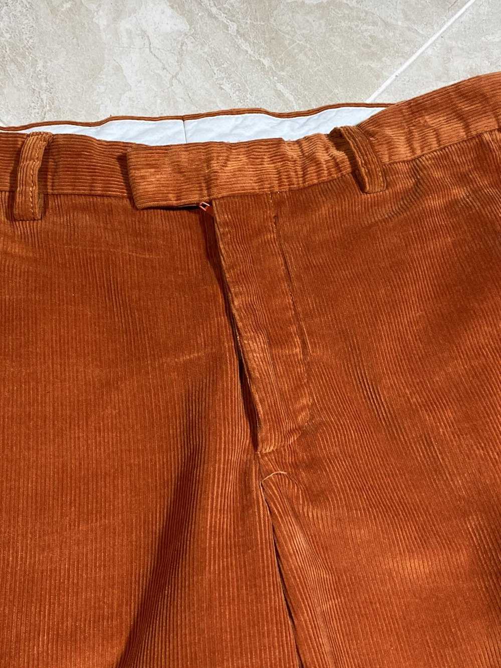 Etro Etro Men’s Cotton Corduroy Pants Orange Size… - image 8