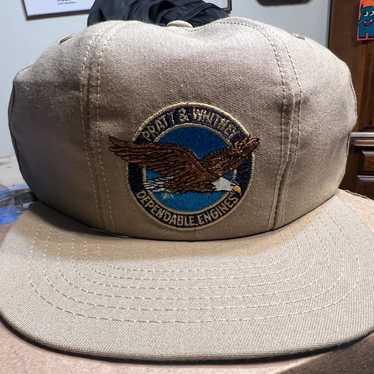 Vintage Pratt and Whitney SnapBack hat made in USA