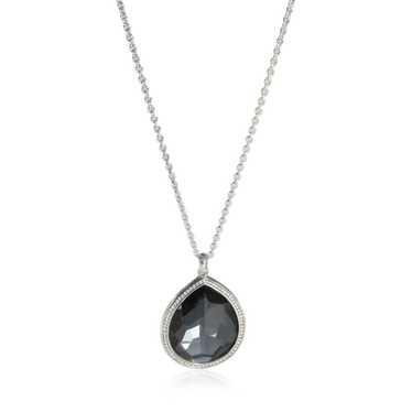 Tiffany & Co. Ippolita Stella Hematite Diamond Pe… - image 1