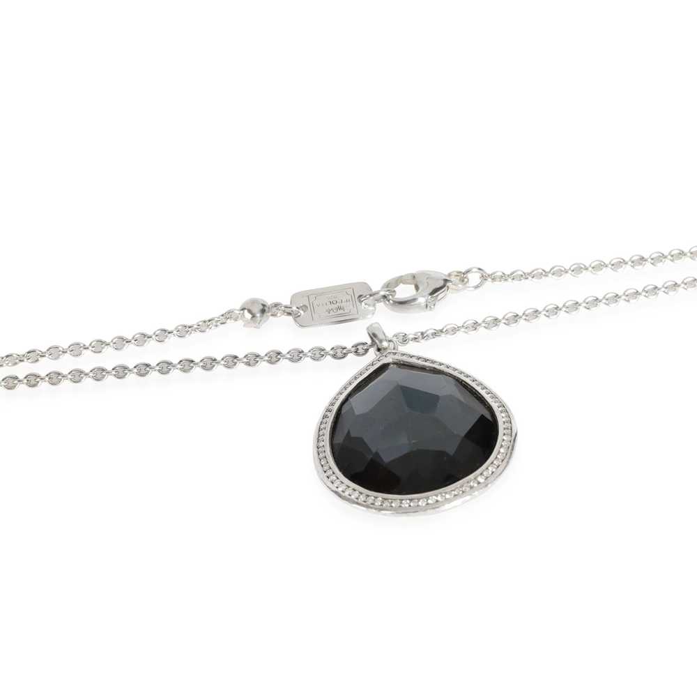 Tiffany & Co. Ippolita Stella Hematite Diamond Pe… - image 3