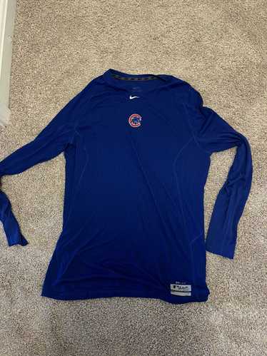 Nike Retro Chicago Cubs Long Sleeve Shirt