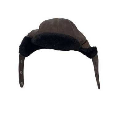 Genuine Trooper Hat Mens Size Large Brown Vintage 